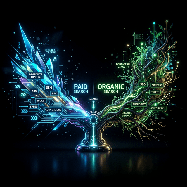 Finding the Balance: Paid vs. Organic Search Strategies